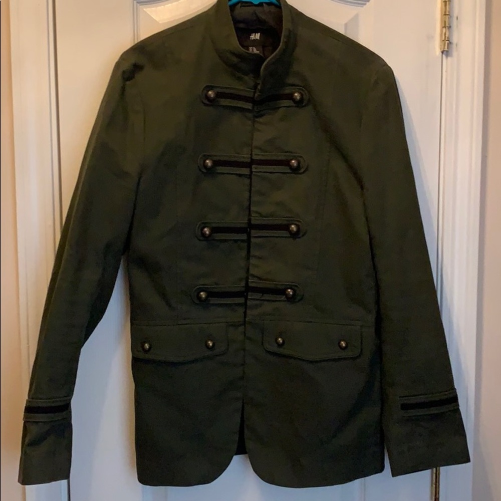 Army Green H&M Blazer